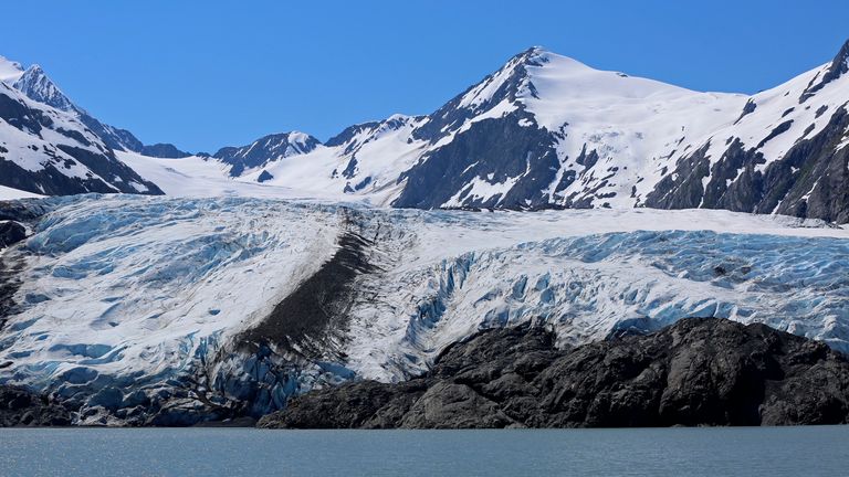 The Portage Glacier, near Girdwood, Alaska. File pic: AP
