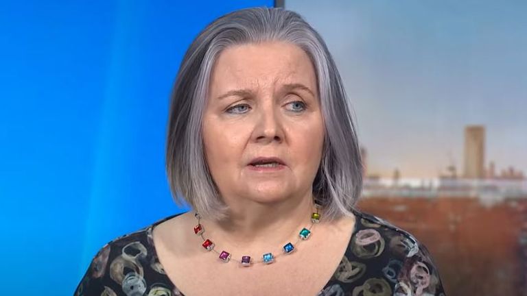 Beverley Cuddy, the editor of Dogs Today magazine, on Sky News 12 March 2025. 