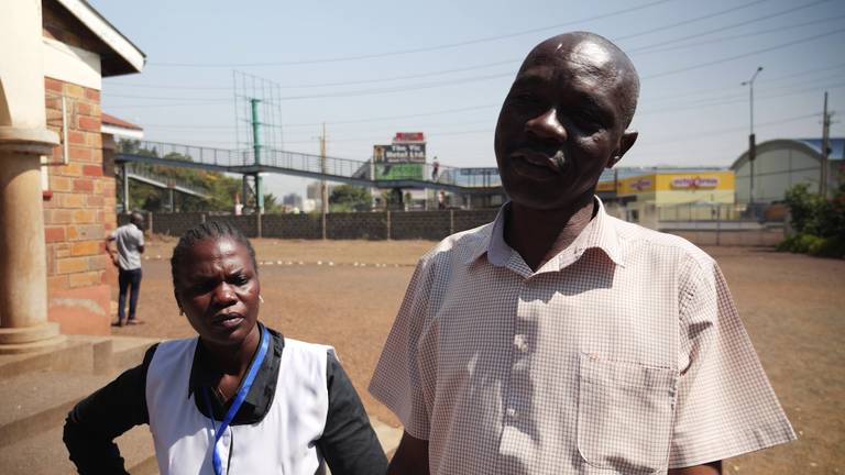 Peter Gunday, a churchgoer in Kisumu