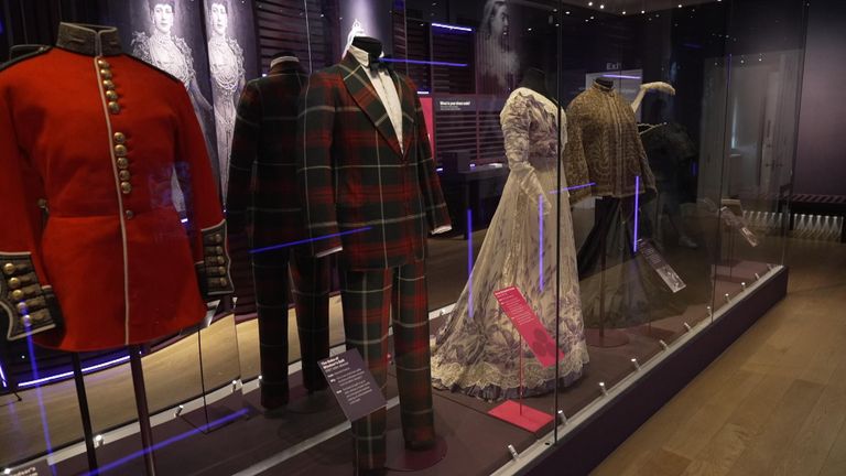 A tartan suit worn by the Duke of Windsor