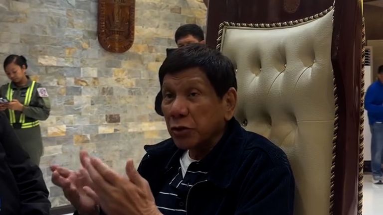 L'arrêt Rodrigo Duterte est lié à son mortel "guerre contre la drogue" Entre 2011 et 2019, quand il était maire puis président.