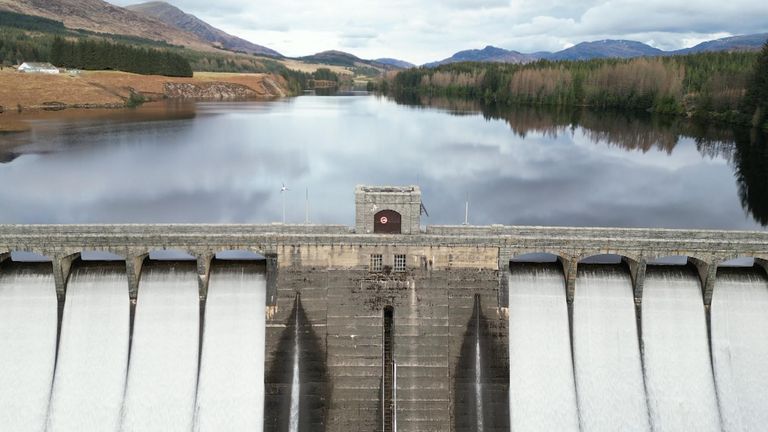 Fort William aluminium dam