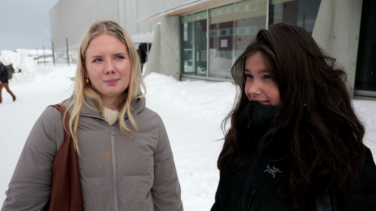 Students Aviana and Julie said they were scared by Trump&#39;s actions