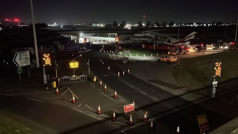 Heathrow Airport closed