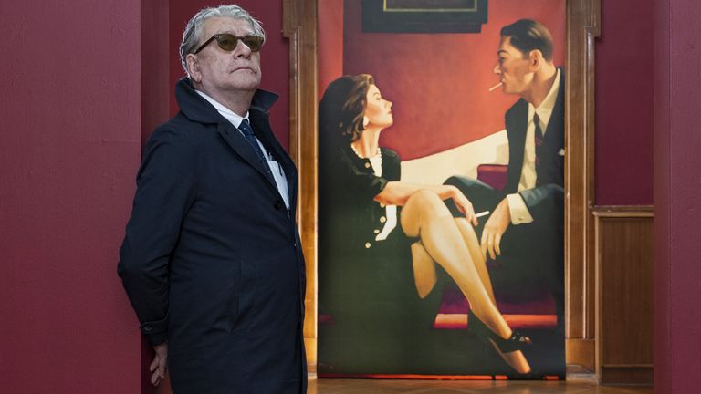 Jack Vettriano.
Pic: Neil Hanna/PA eiqrtiukidqprw