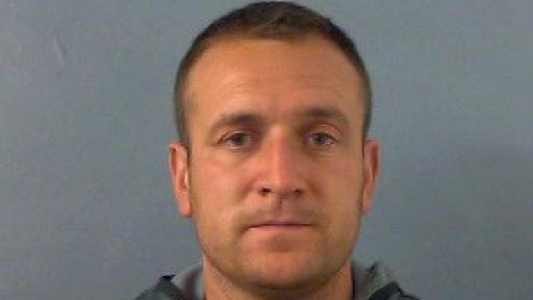 James Sheen, 40, pleaded guilty of burglary. Pic: pa