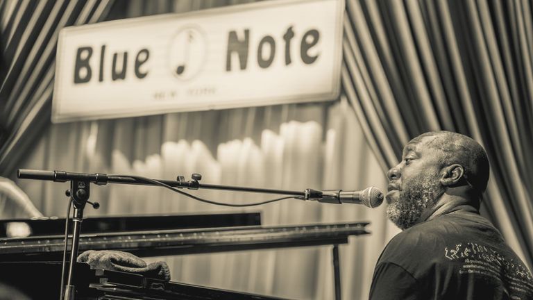 Robert Glasper performing at Blue Note. Pic: Dervon Dixon