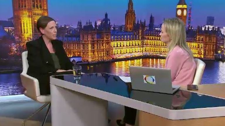 Jess Phillips speaks to Sky's Sophy Ridge