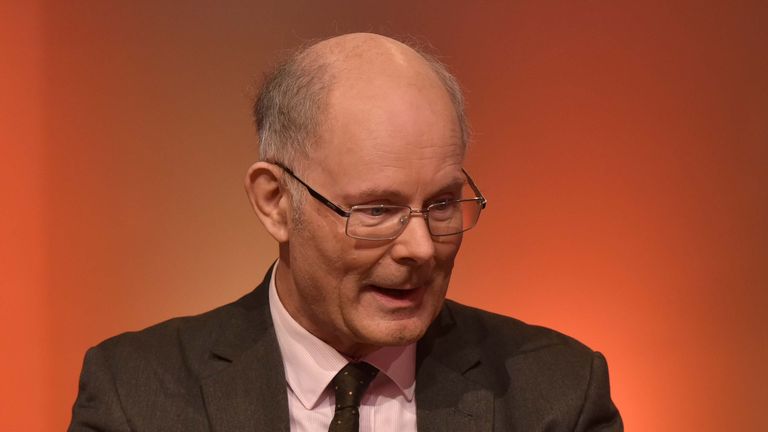 SirJohn Curtice. Pic: PA