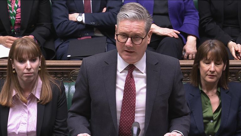 Keir Starmer delivers a statement on Ukraine