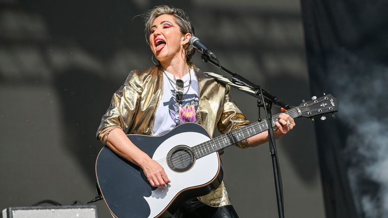 KT Tunstall performing in 2023. Pic: AP Images