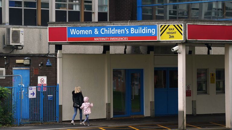 The Countess of Chester Hospital after nurse Lucy Letby, 33, has been found guilty at Manchester Crown Court of the murders of seven babies and the attempted murders of six others at the hospital. Letby was accused of the murder of seven babies and the attempted murder of another ten, between June 2015 and June 2016 while working on the neonatal unit of the hospital. Picture date: Friday August 18, 2023. PA Photo. See PA story COURTS Letby. Photo credit should read: Jacob King/PA Wire 