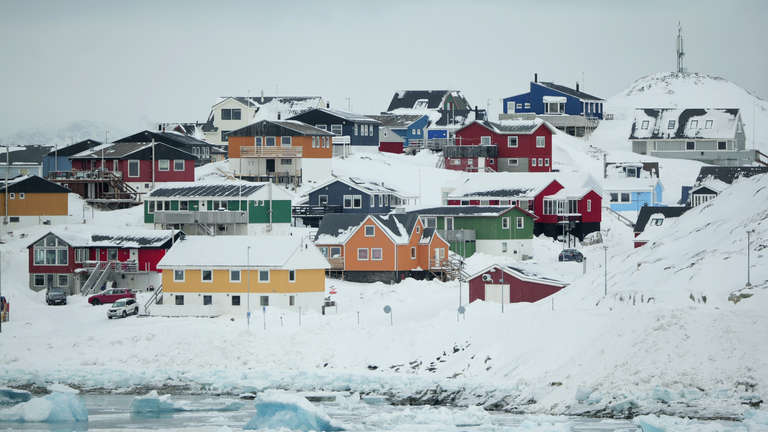 Nuuk, the capital of Greenland