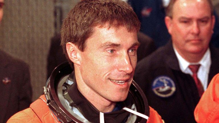 Sergei Krikalev on his way to the launch pad for a mission in 1998. File pic: Reuters