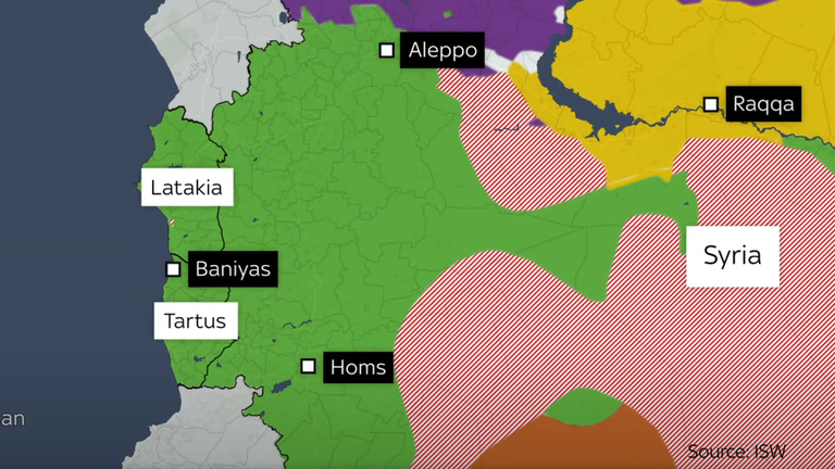 Cartes de Syrie