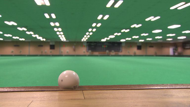 The Cynon Valley Indoor Bowls Centre was turned into testing site