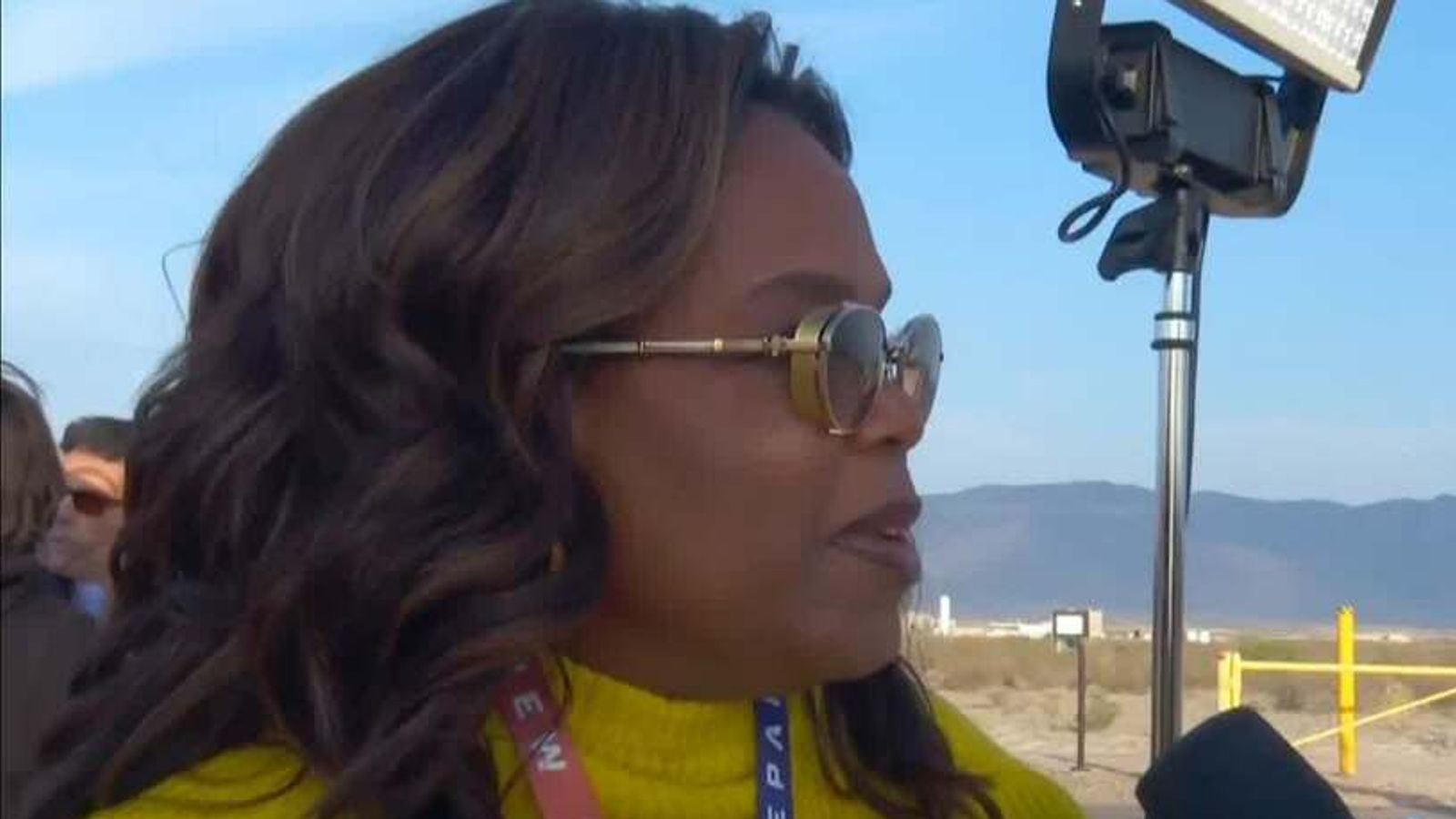 Oprah 'This is bigger than just going to space' Science, Climate