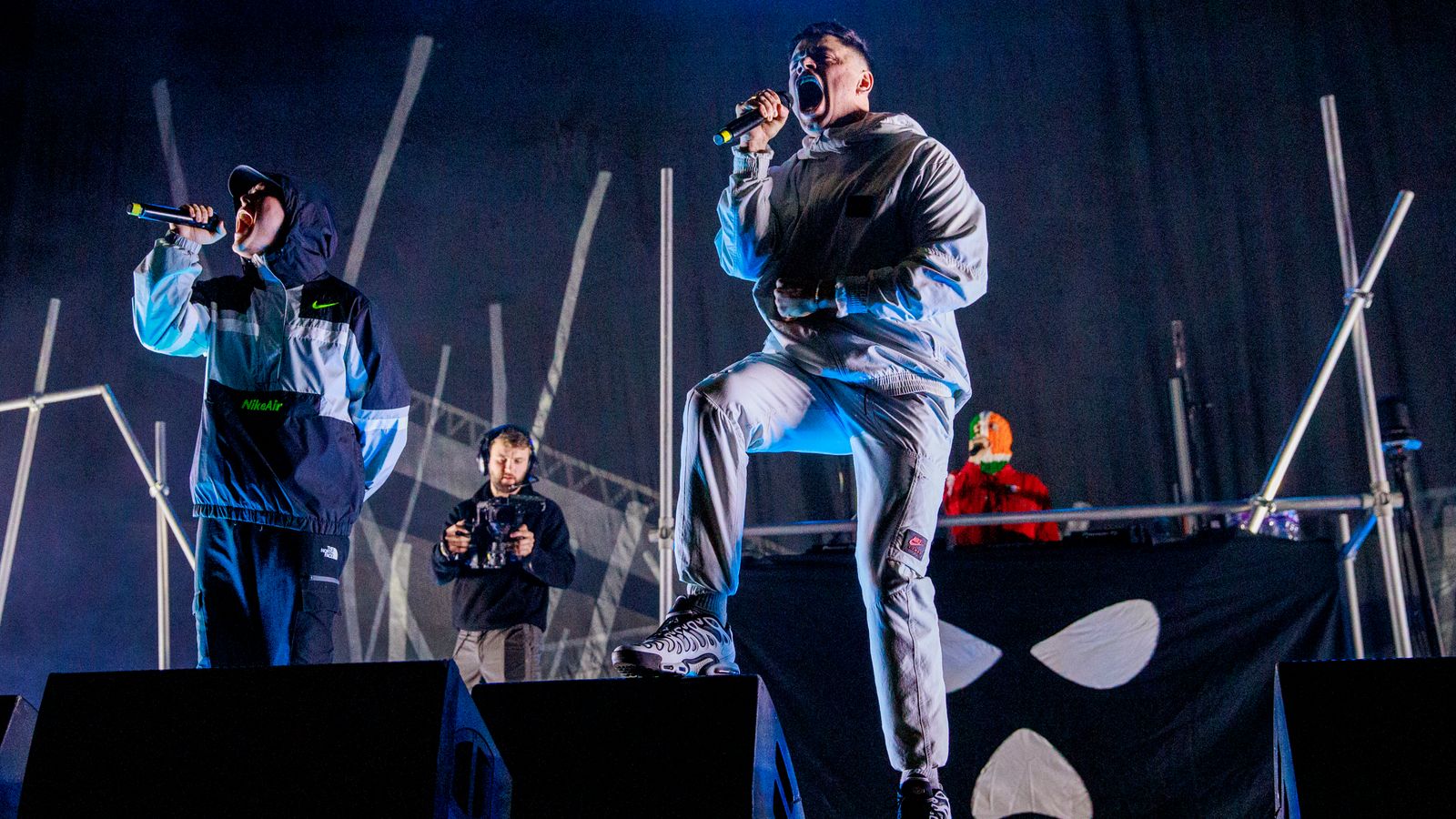 Kneecap Star Arrives At Surprise Gig With Tape Over His Mouth After Kneecap Star Arrives At Surprise Gig With Tape Over His Mouth After