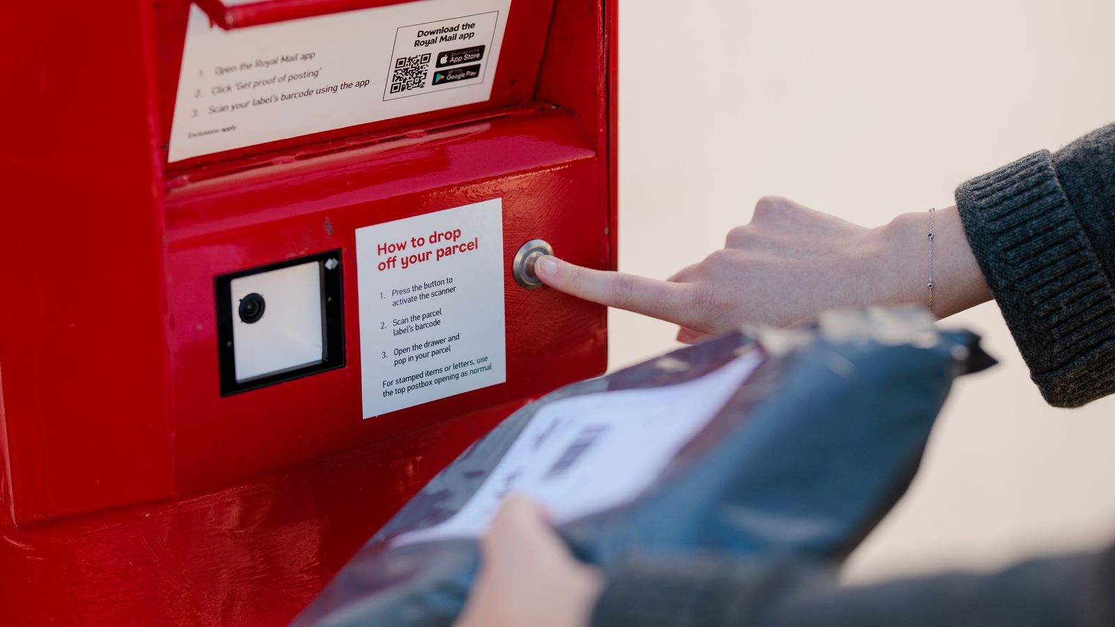 Postboxes upgraded with solar panels in high-tech parcel trial | UK ...