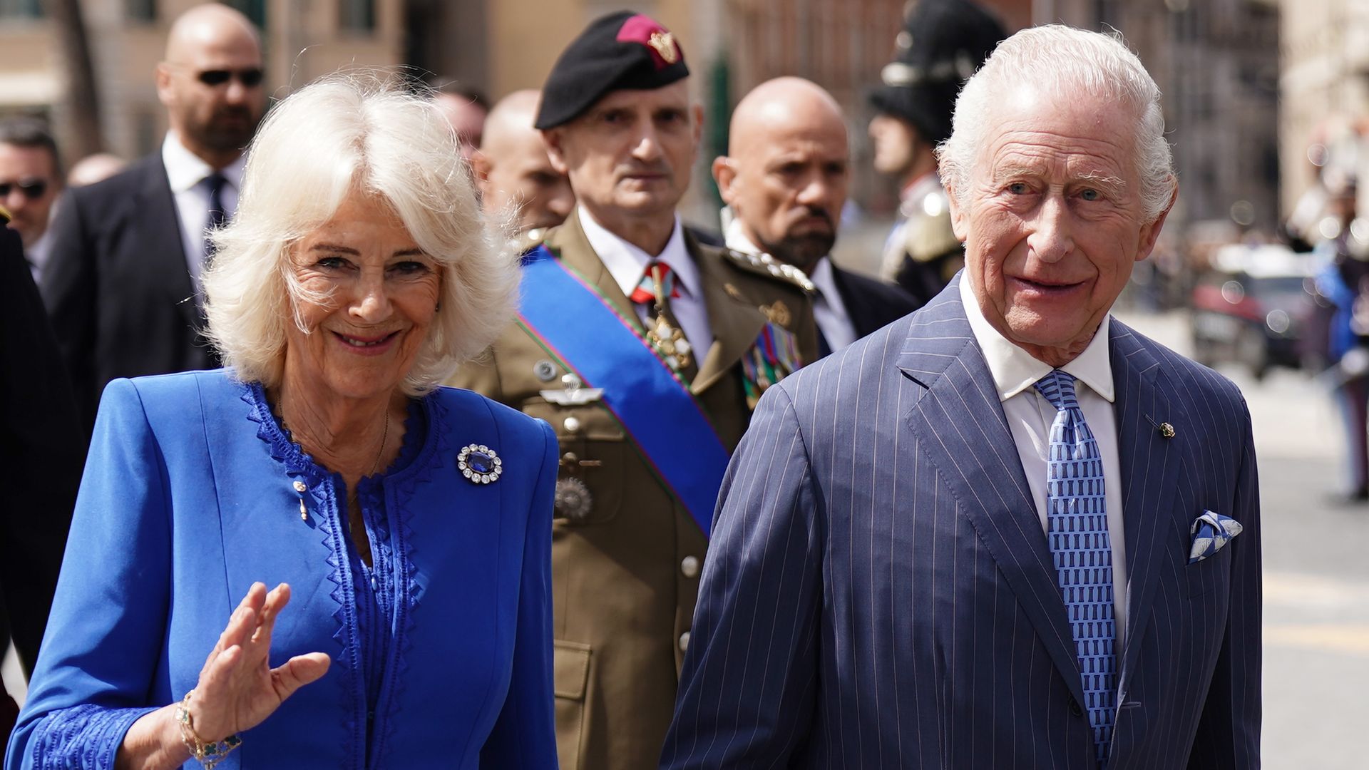 King delivers Easter message in which he says world still needs ‘faith, hope and love’