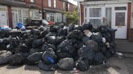 rubbish in Birmingham