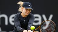 Francesca Jones in action.
Pic: Reuters