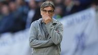 Southampton manager Ivan Juric looks dejected during the Premier League match at Tottenham Hotspur Stadium, London. Picture date: Sunday April 6, 2025.