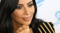 FILE - American television and social media personality,socialite, and model Kim Kardashian attends the Cannes Lions 2015, International Advertising Festival in Cannes, southern France, Wednesday, June 24, 2015. (AP Photo/Lionel Cironneau, File)