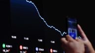 Markets around the world have fallen sharply since Trump detailed his tariff regime. Pic: Reuters