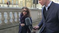 Labour MP Tulip Siddiq speaking to Sky News