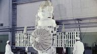 Pic: Sovfoto/Universal Images Group/Getty

Soviet space probe venera 4 being prepared for it's flight to venus in 1967