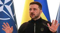 Volodymyr Zelenskyy on April 15, 2025. File pic: Reuters