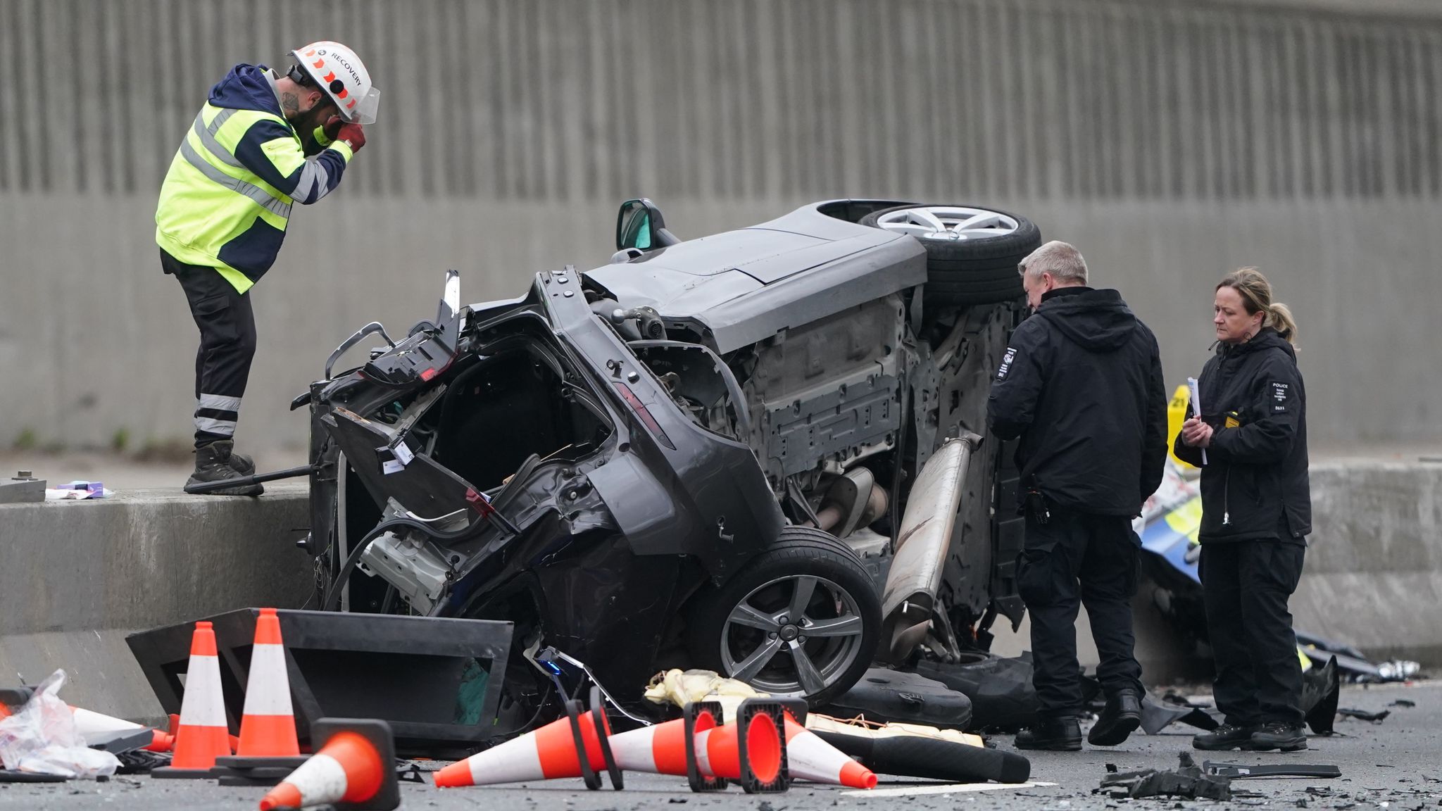 Man, 20, charged over police pursuit crash that injured seven officers ...