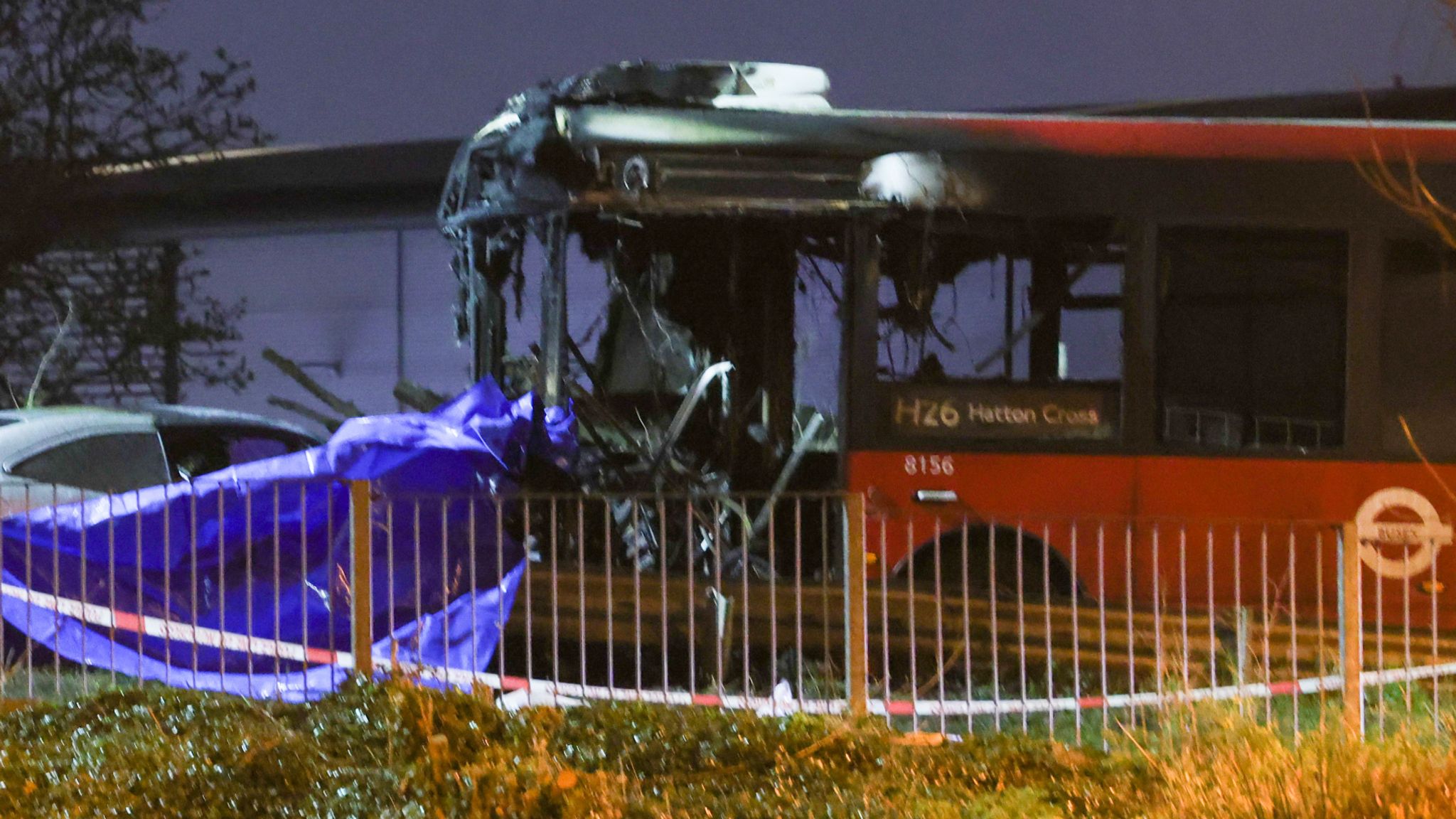 Three people die in crash between car and bus near Heathrow | UK News ...