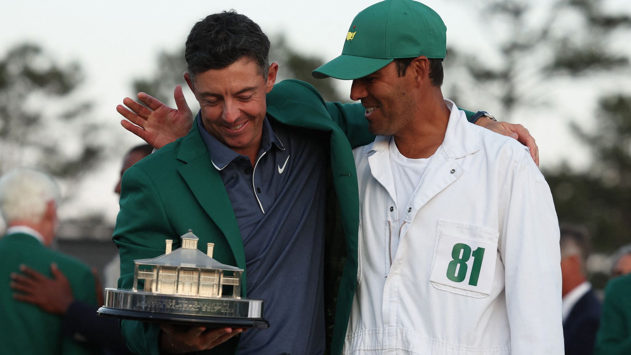 Rory McIlroy claims career Grand Slam with US Masters win | World News