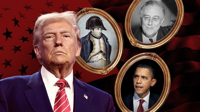 Trump faces awkward reckoning 100 days into the job - notwithstanding his dreams of being King of America