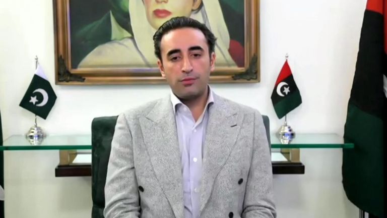 Bilawal Bhutto Zardari, chairman of the Pakistan Peoples Party (PPP)