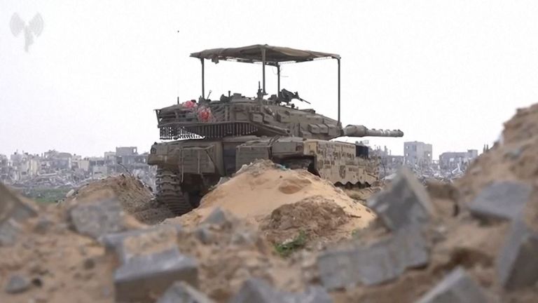 Pic: Israeli Defence Forces/AP 