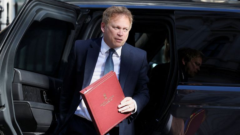 Grant Shapps.  Pic: Reuters