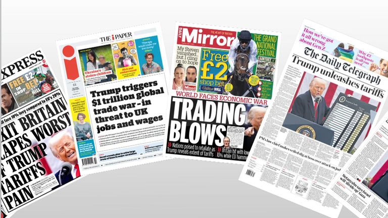 Monday s National Newspaper Front Pages UK News Sky News Monday s National Newspaper Front Pages UK News Sky News