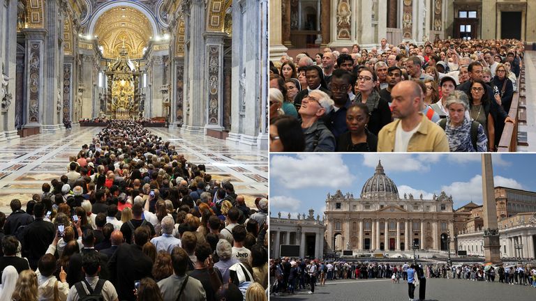 Pope Francis latest Preparations under way for funeral; thousands