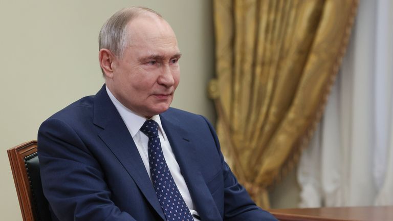 Russian President Vladimir Putin. Pic: AP