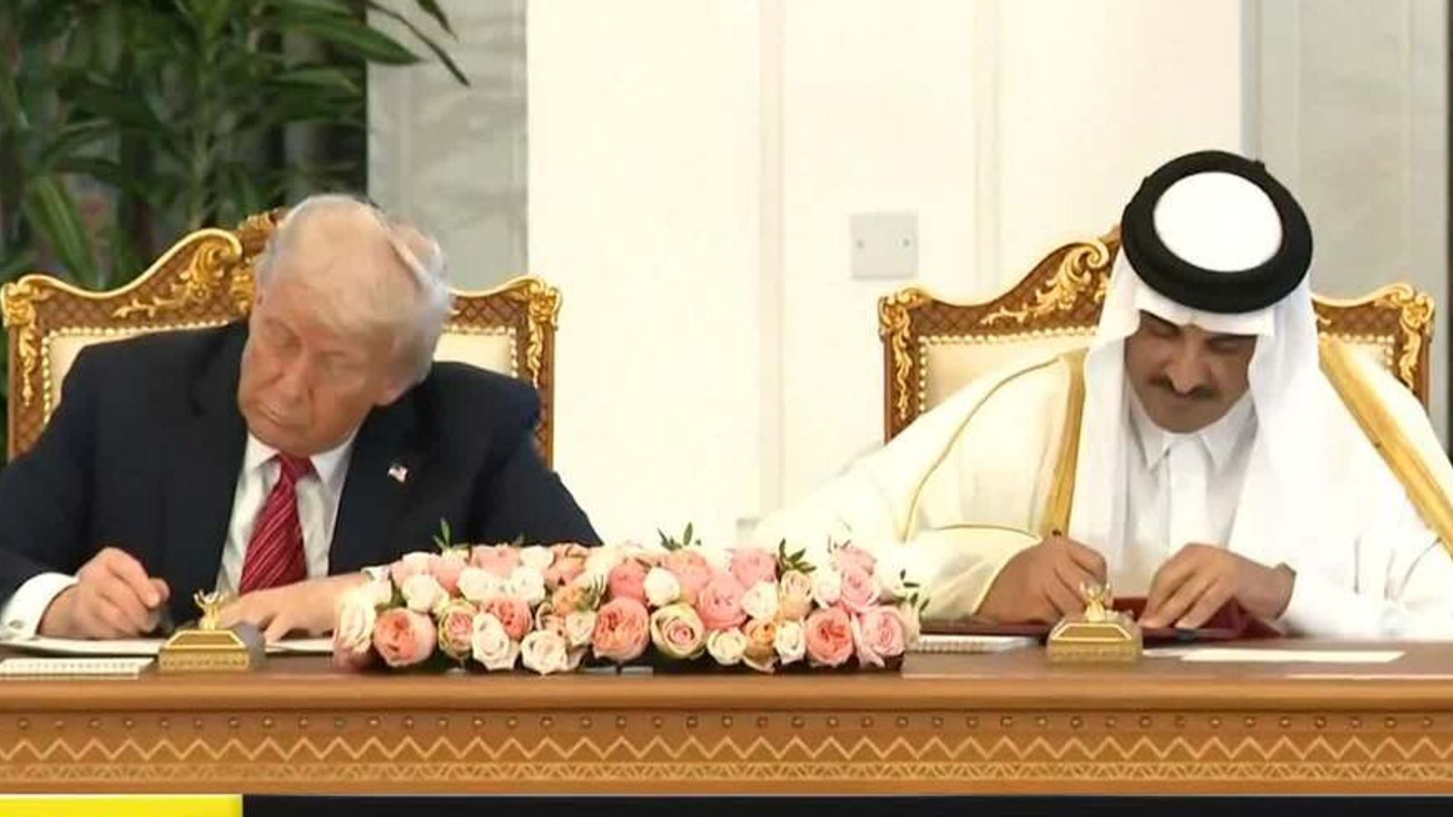Trump Signs $200 Billion Boeing, Defense Deals With Qatar