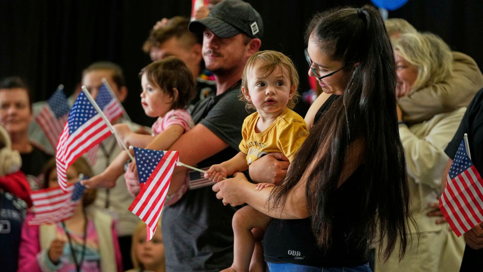 White South Africans arrive in US after Trump administration granted them refugee status