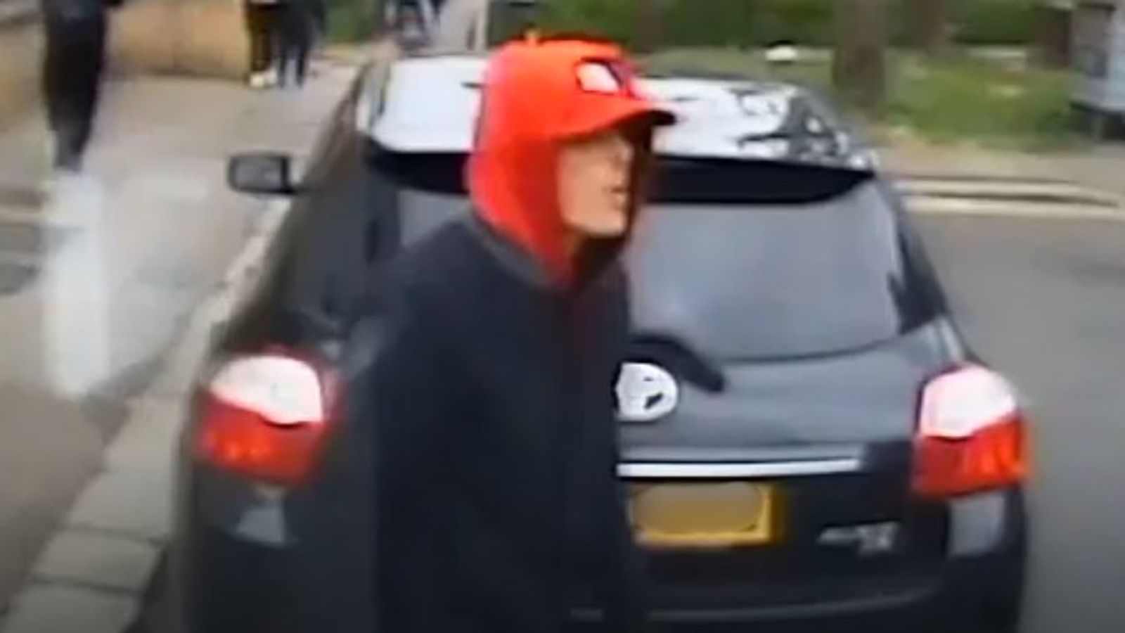Hunt for thief who smashed ambulance window in London and stole backpacks