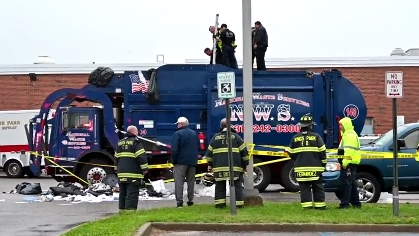 Man killed after waste container he was sleeping in was emptied into bin lorry