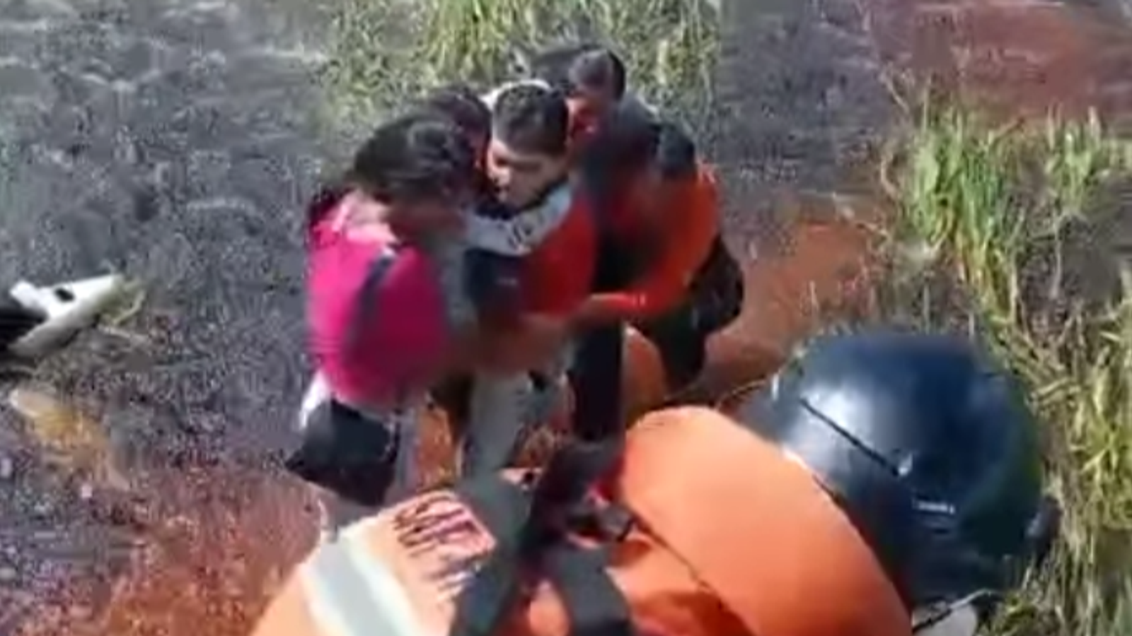Five people survive 36 hours surrounded by alligators after plane crashes into swamp in Amazon