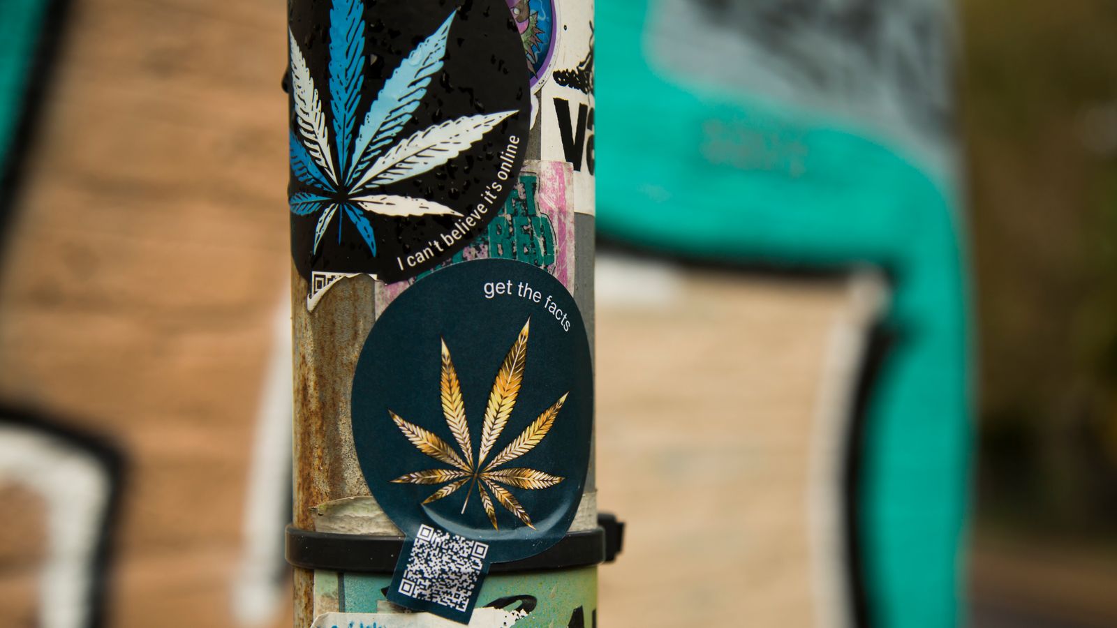 The online drug trade behind QR code stickers plastered on streets ...