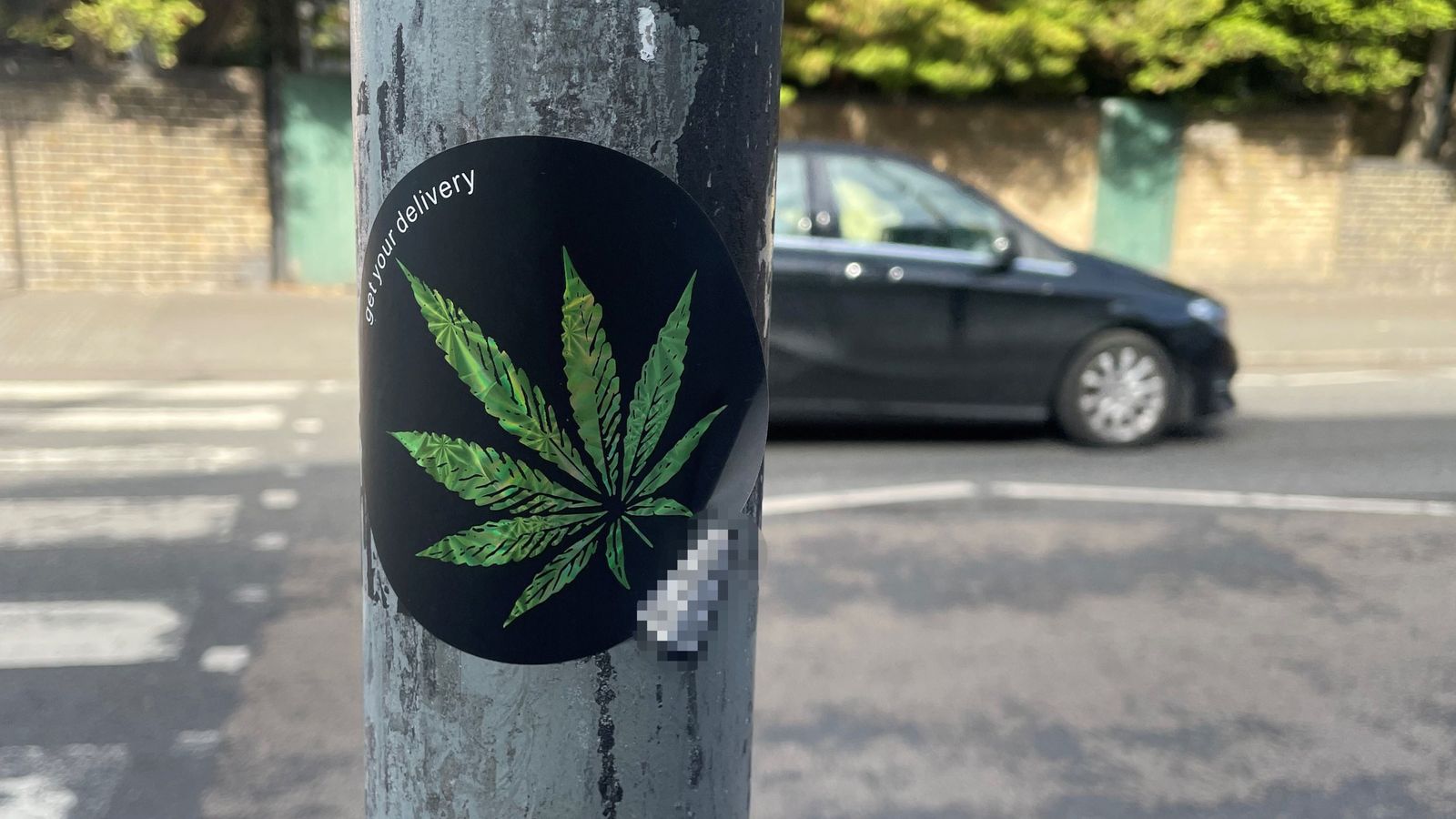 The online drug trade behind QR code stickers plastered on streets across the UK