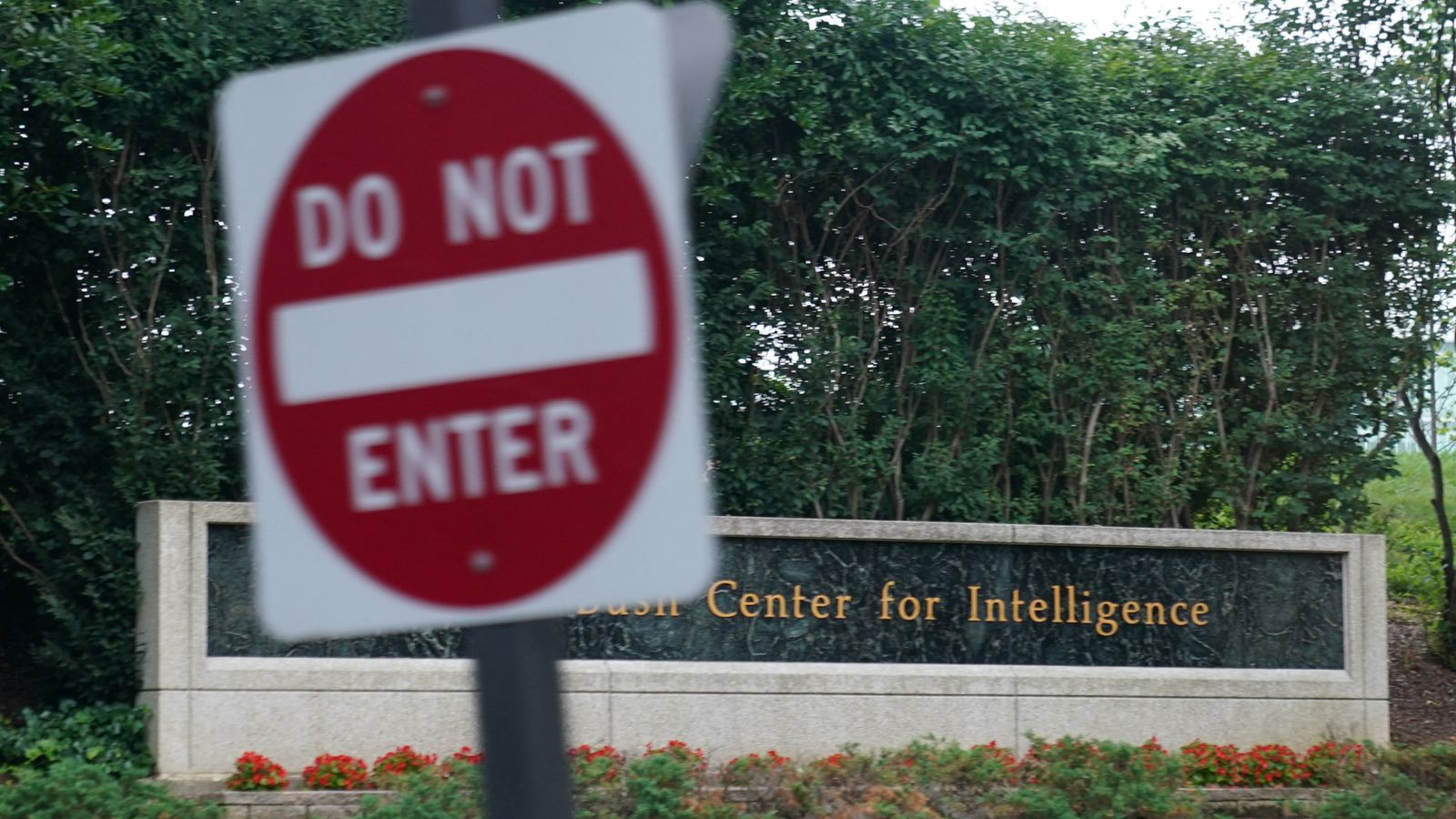 Woman shot outside CIA headquarters after driving towards gates and refusing to stop